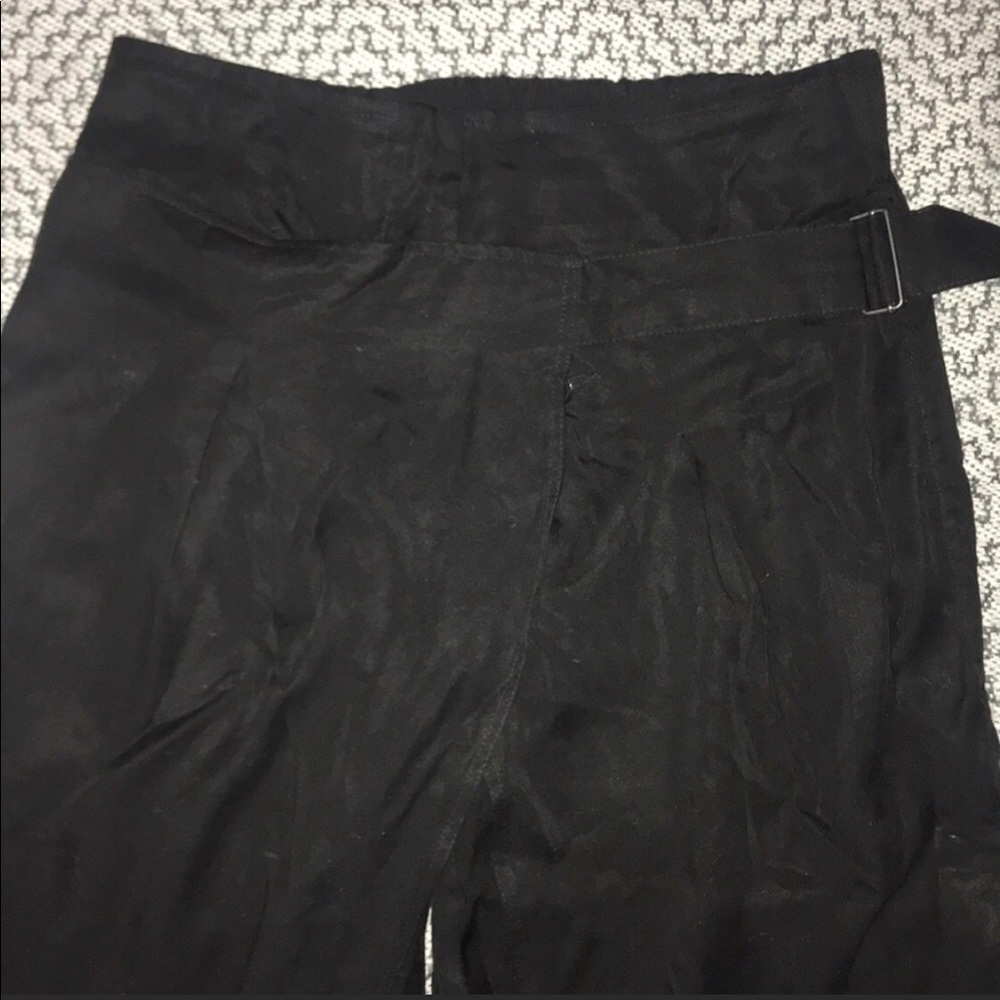Black cargo pants